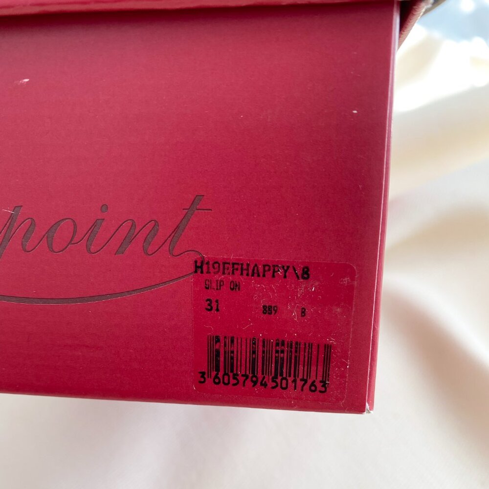 ** KIDS ** Bonpoint "Happy" Sneakers in Silver, size 31 ** AS IS ** - Picture 8 of 11